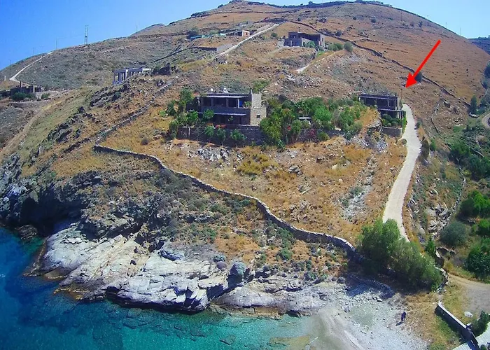 アパート Stunning Seafront In Kea Korissia