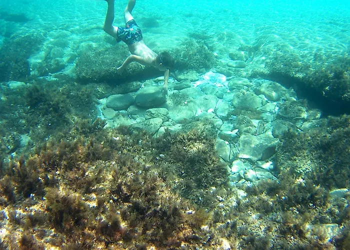 アパート Stunning Seafront In Kea Korissia