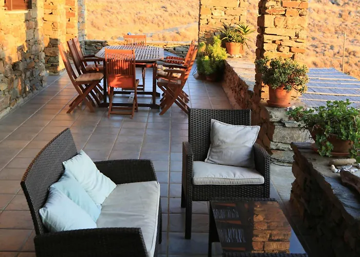 Stunning Seafront In Kea アパート