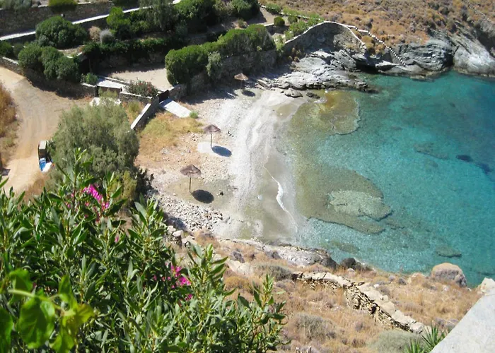 Stunning Seafront In Kea アパート Korissia